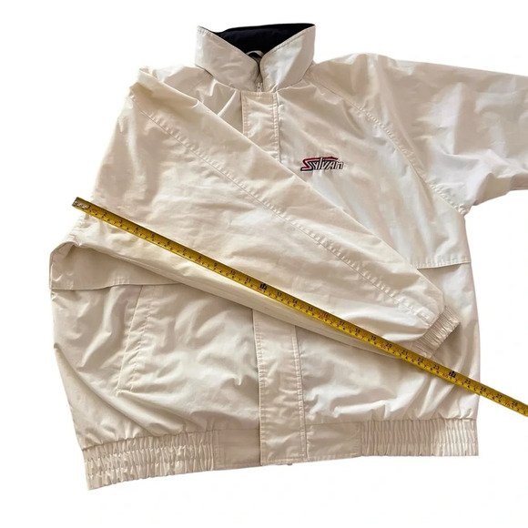 80s/90s Vintage WinnerMate Sportswear Sylvan White Windbreaker - Picture 10 of 10